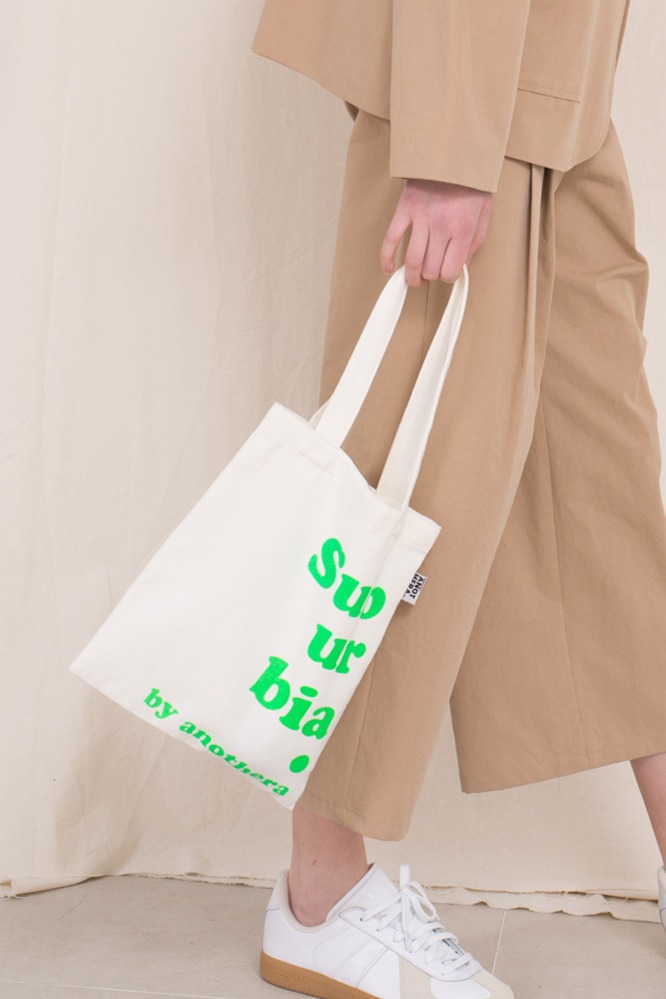 Suburbia mini bag [green, orange]